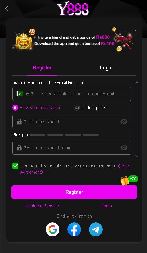 y888 game signup