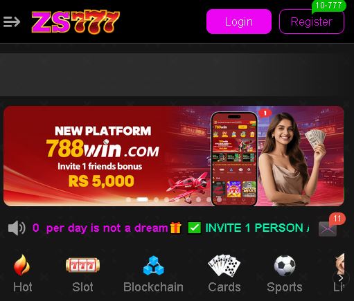ZS 777 Game on APK Ten